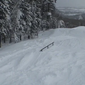 270 off into mound o' snow