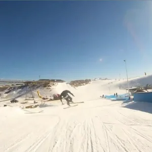 Snow Park NZ early season