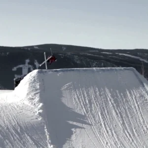 A few jumps from Hafjell