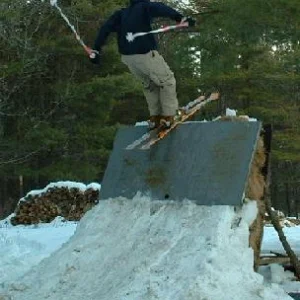 "cool" lip stall in my backyard.  Kind of gay, but i had fun doing it.