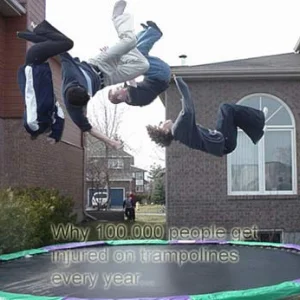 Trampolines + Photoshop = Fun