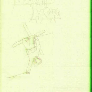 Sketch i did in Chem class...sorry for the quality  scanner is half broken