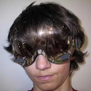 me in our sorta not clean room in the " Westbrook"