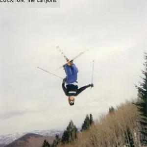 Textbook Backflip Iron Cross