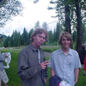 me and Skogan at camp-o-champions