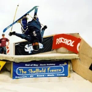 Skiing in sheffield (england)