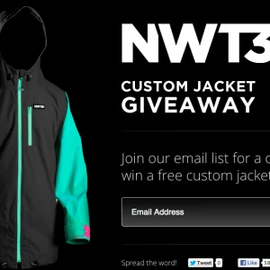 Enter to Win the chance to design your own custom jacket