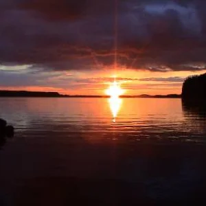 Nice sunset in finland.