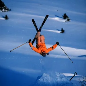 Backflip cross-nice view!!