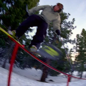 Max on the up bend rail (rescan)