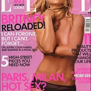 britney topless magazine cover