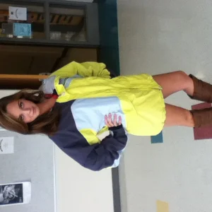 Something about a girl in outerwear...