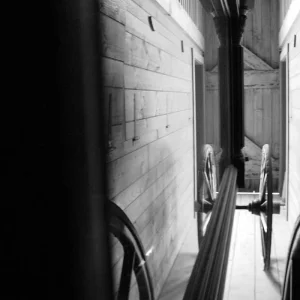 Shaker antique hearse