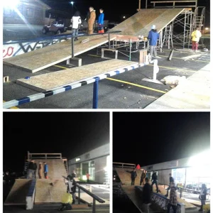 Rail Jam Construction