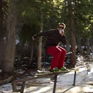 You don't drink while you ski?