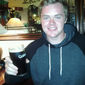 First Guinness in Dublin