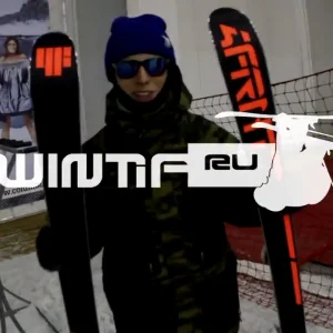 Indoor skiing with fellas