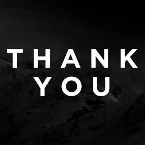 Thank you for the support