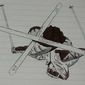 tanner drawing in math class