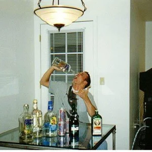 just incase your wondering, its not water but gin....