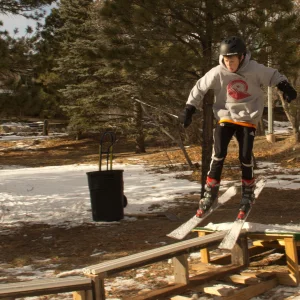 backyard skiing 