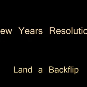 New Year Backflip