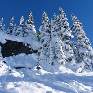 fun little cliff in million dollar ridge