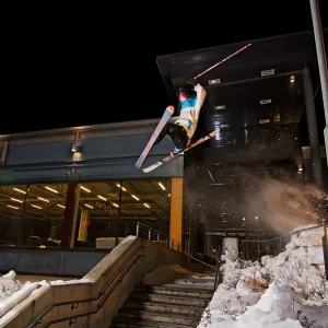 Screamin Seamen 180 over stairset