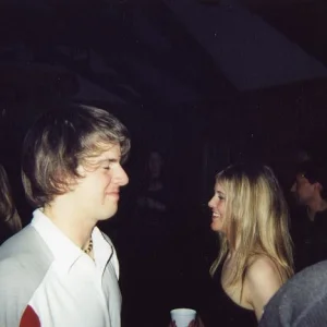 Seb from oakley with sarah burke