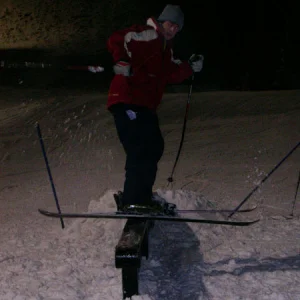 Billups messing around on the 14 foot flat bar