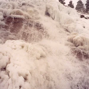 Climbing ON a Waterfall