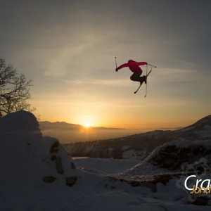Luke Perin soaring over Salt Lake