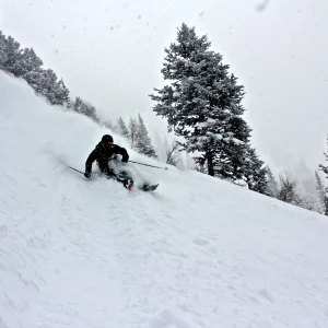 Long Slash coming out of the Shute