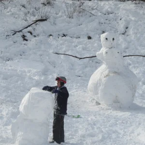 Snowman with boobies