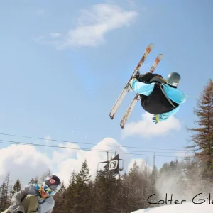 Rodeo 5 to almost hitting a snowboarder