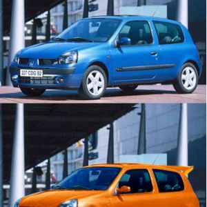 another photoshopped masterpiece my moi ; ) !! a clio this time