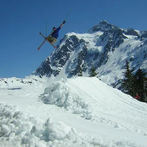 Mute with Mt. Shuksen in Background