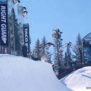 Hannah Epps at the Womens Superpipe Jam Winter X games 2004