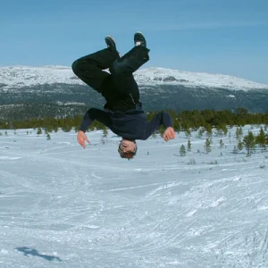 Cross-country "skiing"