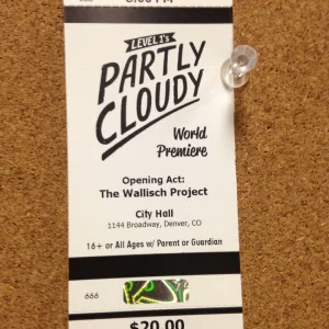 Partly Cloudy Premiere Ticket!