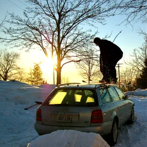 Will sliding the Audi