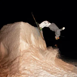 Backflip Night Shooting