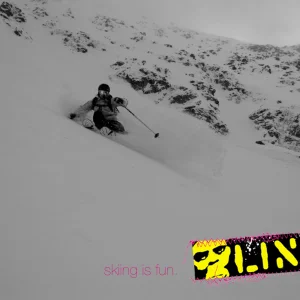 Skiing is fun
