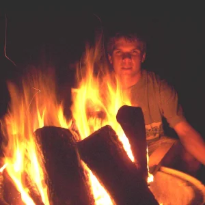 trippy fire picture