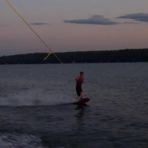 wakeboarding night session