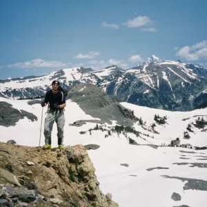 Posing for a pic..jsut before 1000 feet of summer corn off the backside..