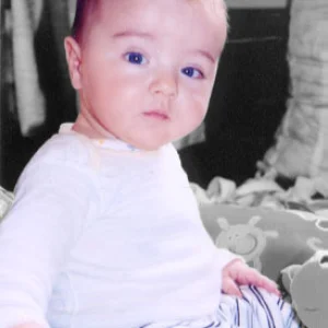 My Nephew. Wanted to make him stand out more