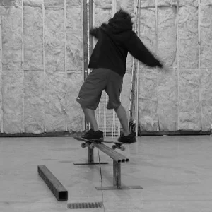 pic of a rail wih my new camera. how do u change the make the shutter speed faster on a finepix came