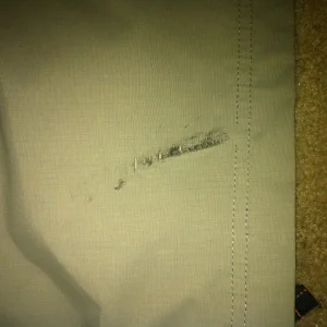 Scuff on jacket