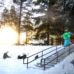 Rail from Sunny